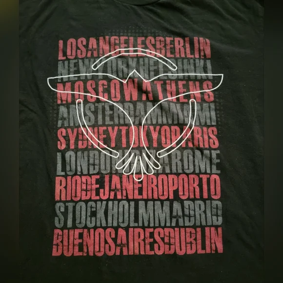 DJ Tiesto tour T-shirt - Picture 2 of 5